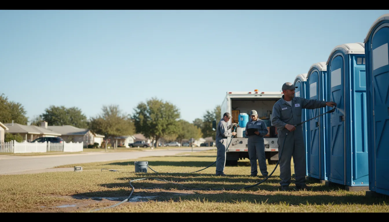 Long-Term Portable Toilet Rental in Newark, IL near me